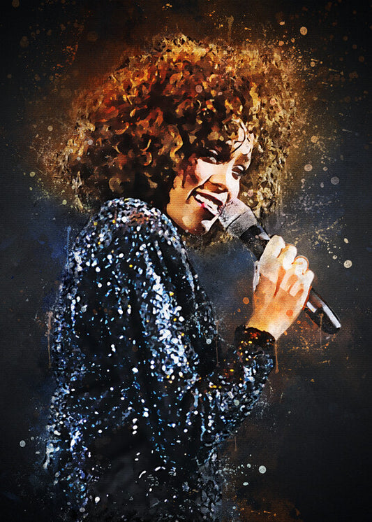 Leinwand Poster, Bilder Whitney Music, 65 × 90 cm