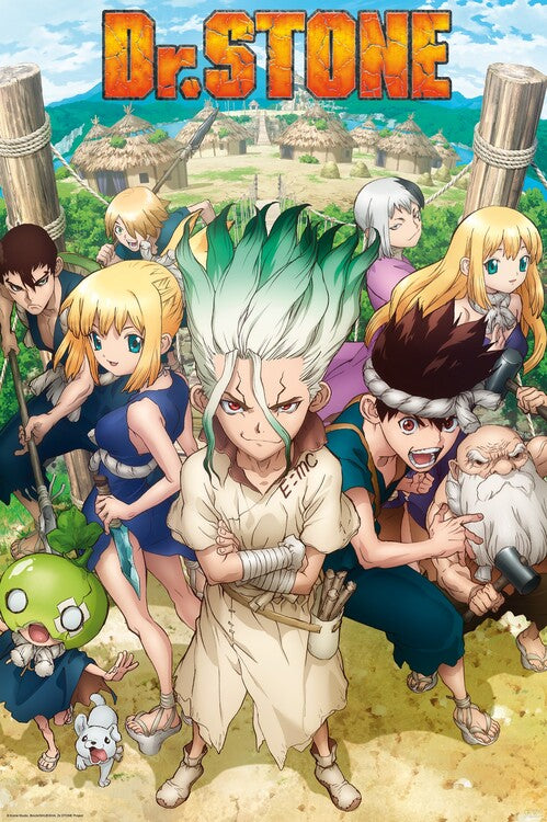 DR. Stone - Group Poster, Plakat, 61 × 91.5 cm
