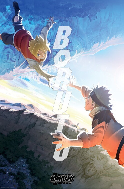 Boruto - Boruto & Naruto Poster, Plakat, 61 × 91.5 cm