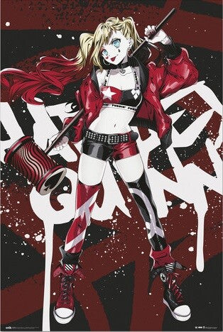 DC Comics - Harley Quinn Poster, Plakat, 61 × 91.5 cm