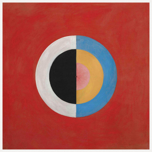 The Swan No.12, Hilma af Klint Poster, Plakat, 40 × 40 cm