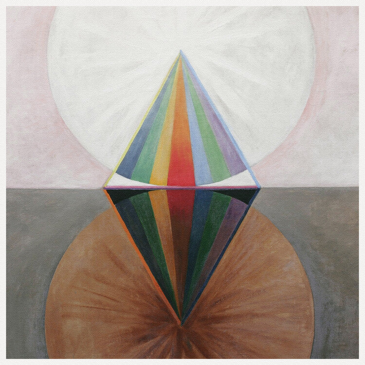 Leinwand Poster, Bilder The Swan No.12, Hilma af Klint, 70 × 70 cm