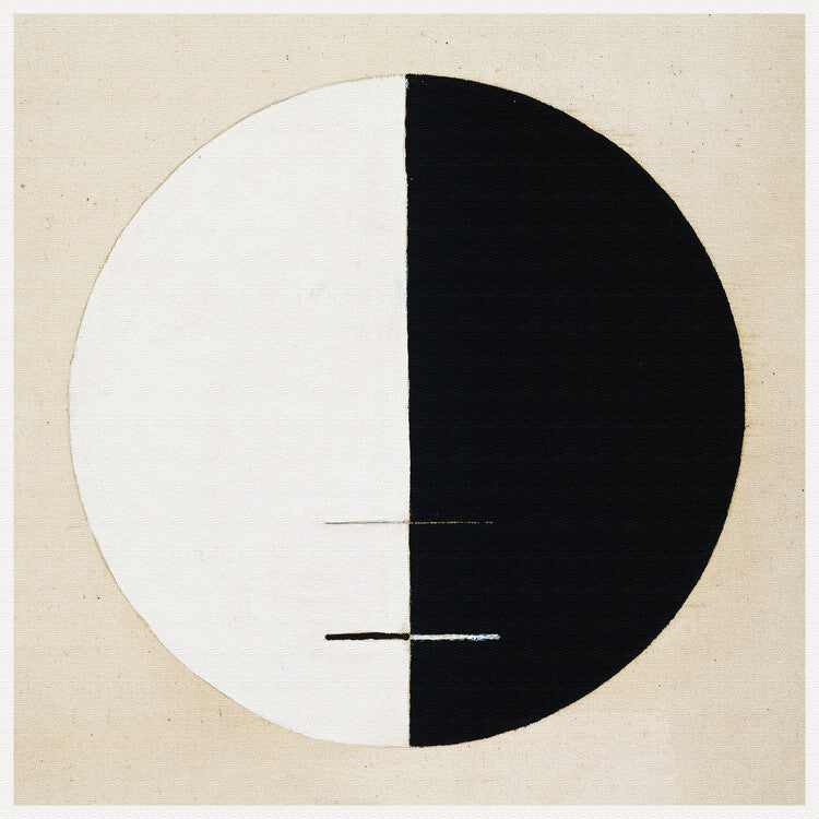 Leinwand Poster, Bilder Buddha’s Standpoint in Earthly Life, Hilma af Klint, 70 × 70 cm