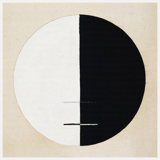 Leinwand Poster, Bilder Buddha’s Standpoint in Earthly Life, Hilma af Klint, 70 × 70 cm