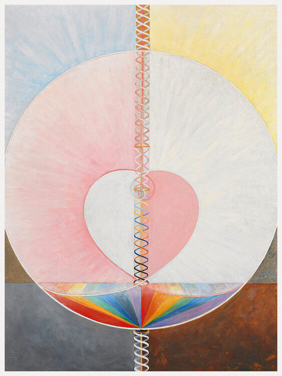 The Dove No.1, Hilma af Klint Poster, Plakat, 30 × 40 cm
