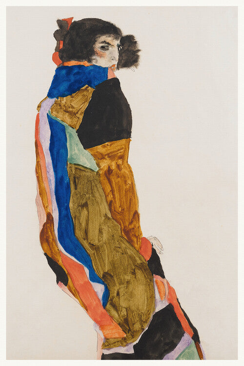 Moa, Egon Schiele Poster, Plakat, 26.7 × 40 cm