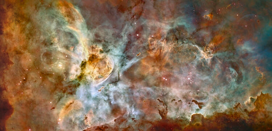 Leinwand Poster, Bilder Carina Nebula NGC 3372 - Hubble, 90 × 45 cm