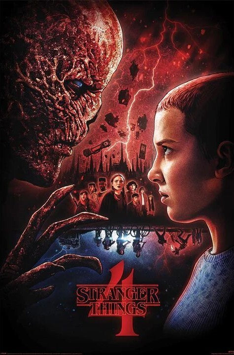 Stranger Things 4 - You Will Lose Poster, Plakat, 61 × 91.5 cm