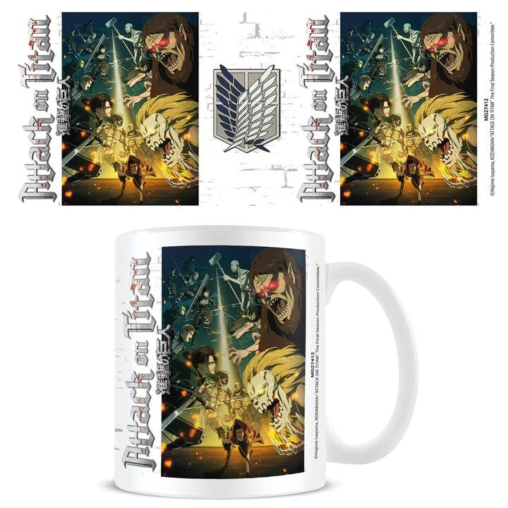 Tasse Attack on Titan: S04 - Speciel Ops Squad vs Tittans, 0,3 l