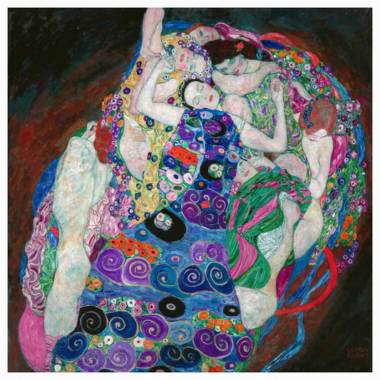 Leinwand Poster, Bilder The Virgin (1913), Gustav Klimt, 70 × 70 cm