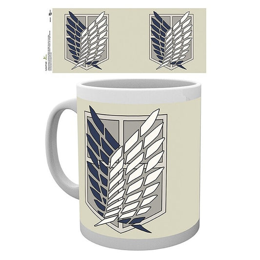 Tasse Attack on Titan - Badge, 0,32 l