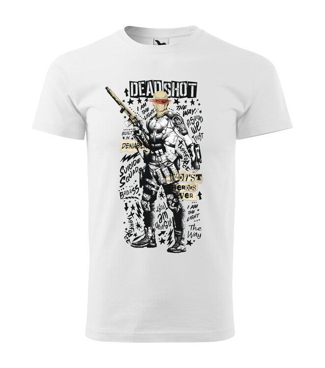 T-Shirt Suicide Squad - Deadshot, L