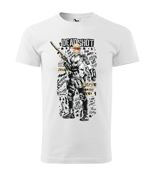T-Shirt Suicide Squad - Deadshot, L