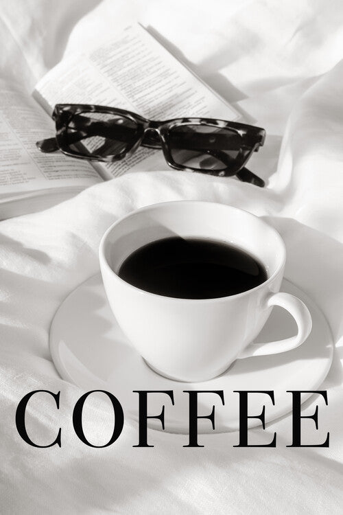 Leinwand Poster, Bilder Coffee in Bed, Studio Collection, 60 × 90 cm