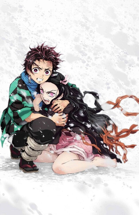 Demon Slayer - Tanjiro & Nezuko Poster, Plakat, 61 × 91.5 cm