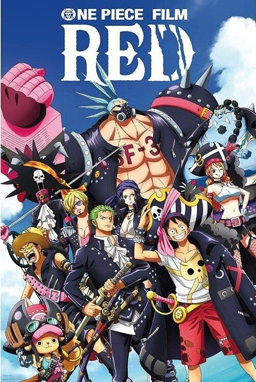 One Piece: Red - Full Crew Poster, Plakat, 61 × 91.5 cm
