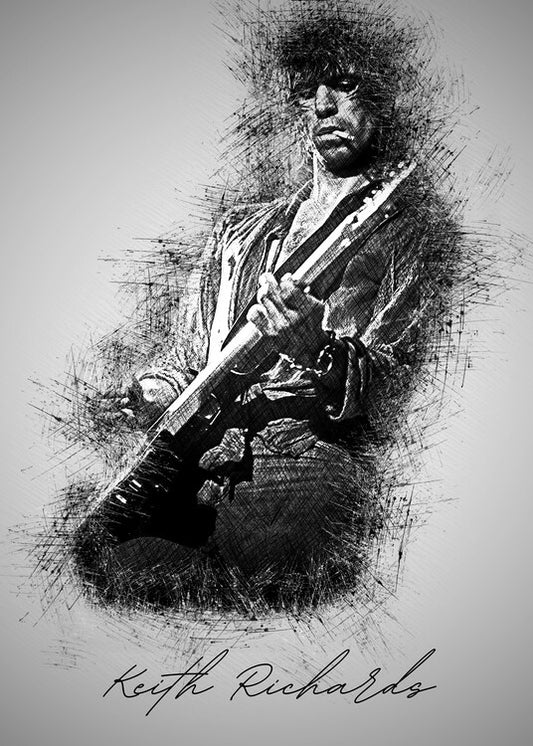 Leinwand Poster, Bilder Keith R. Sketch, 65 × 90 cm