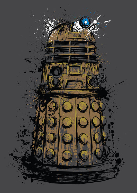 Leinwand Poster, Bilder Exterminate, 65 × 90 cm