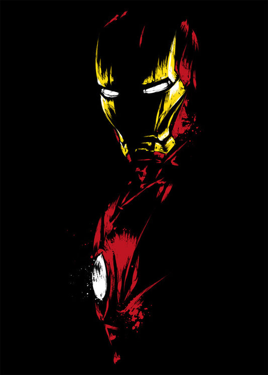 Leinwand Poster, Bilder Iron in the shadow, 65 × 90 cm