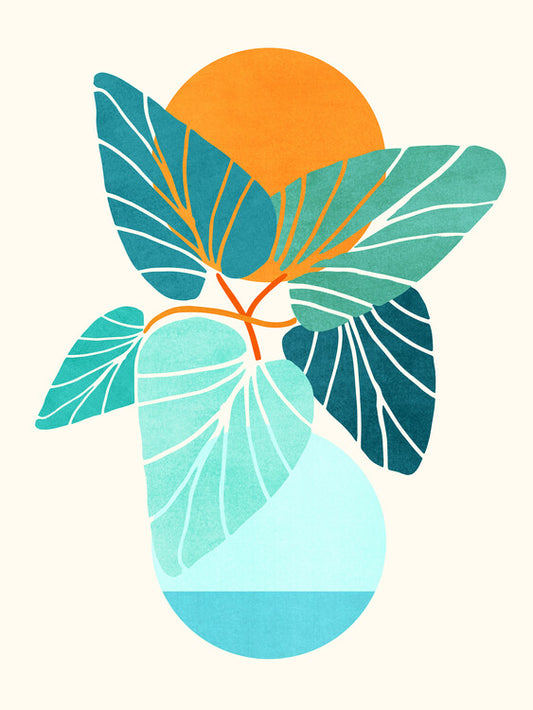 Leinwand Poster, Bilder Kristian Gallagher - The Flower Garden, 60 × 80 cm