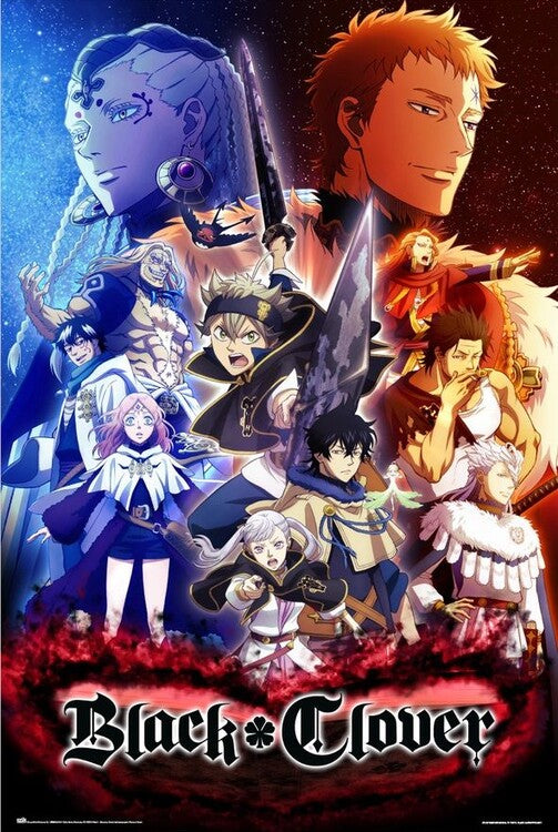Black Clover Poster, Plakat, 61 × 91.5 cm