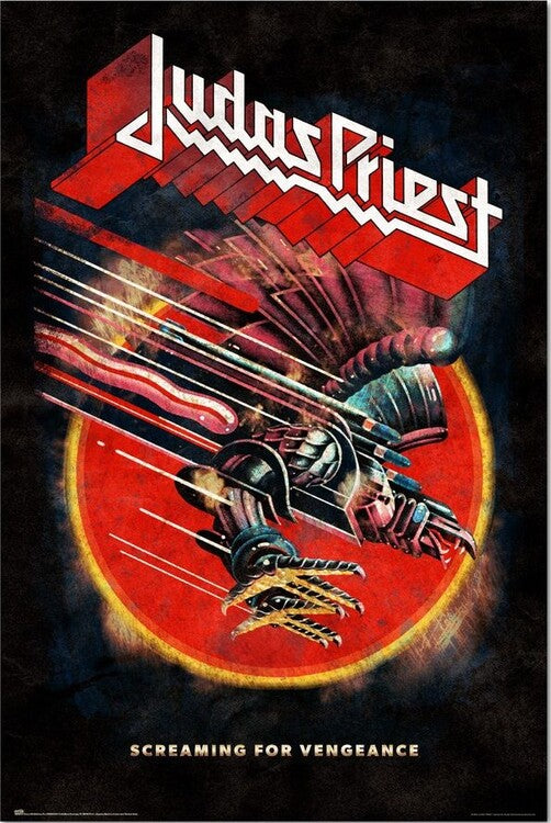 Judas Priest - Screaming For Vengeance Poster, Plakat, 61 × 91.5 cm