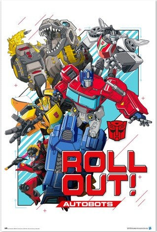 Transformers - Roll Out Poster, Plakat, 61 × 91.5 cm