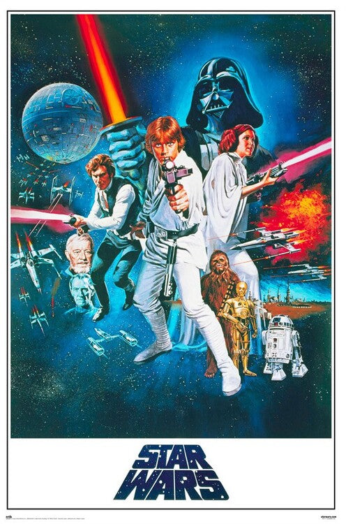 Star Wars Poster, Plakat, 61 × 91.5 cm