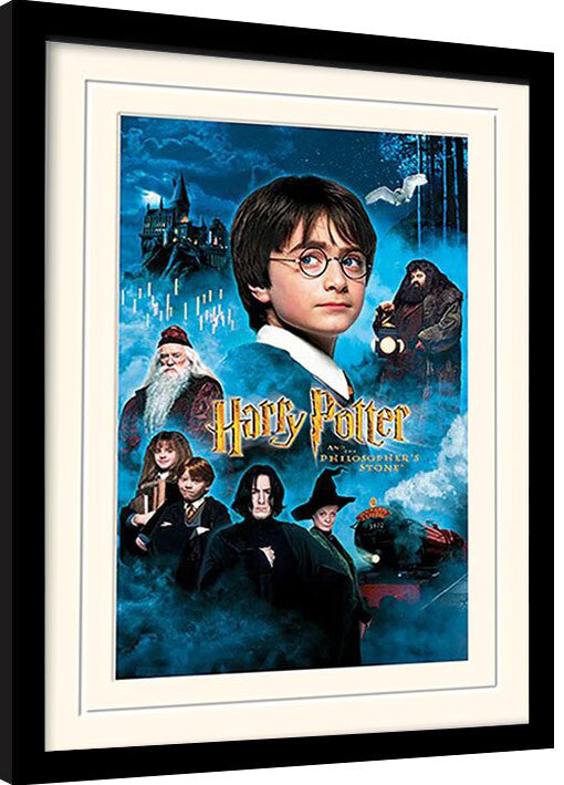 Harry Potter - Philosophers Stone Gerahmte Poster, Bilder, 30 × 40 cm