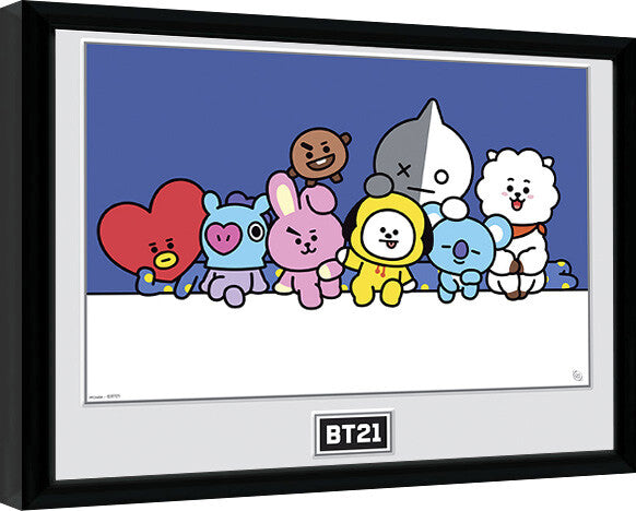 BTS Gerahmte Poster, Bilder, 44.2 × 34 cm