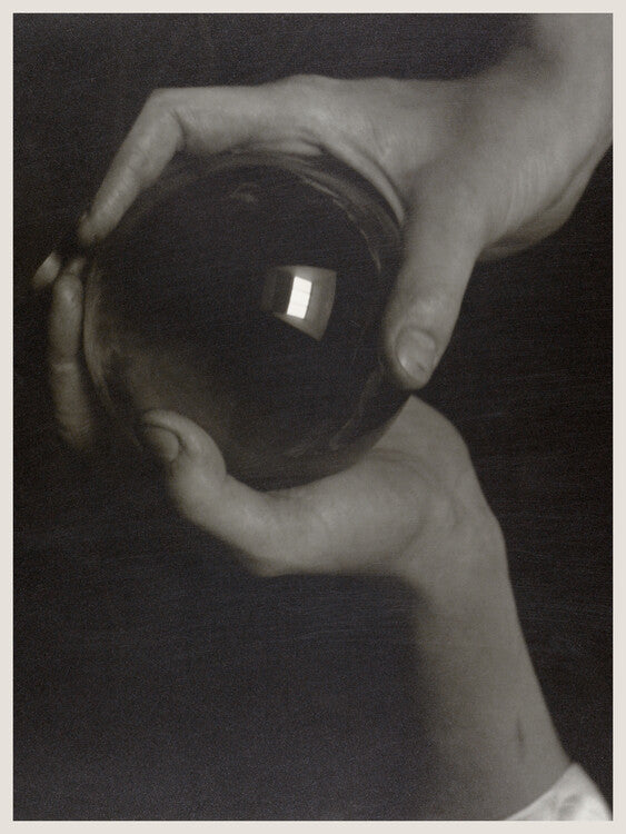 Leinwand Poster, Bilder The Crystal Ball (Rebecca Strand) - Alfred Stieglitz, 60 × 80 cm