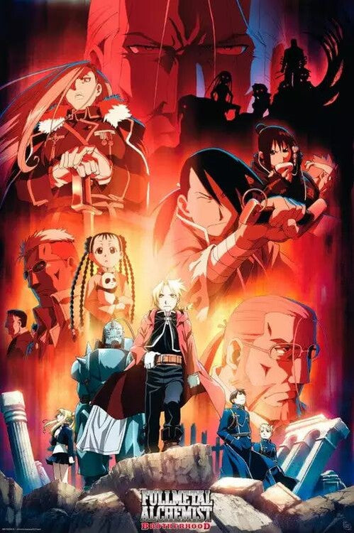 Fullmetal Alchemist - Key Art Poster, Plakat, 61 × 91.5 cm