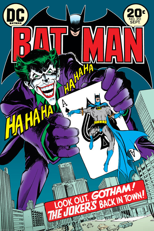 Batman - Joker back in the Town Poster, Plakat, 61 × 91.5 cm