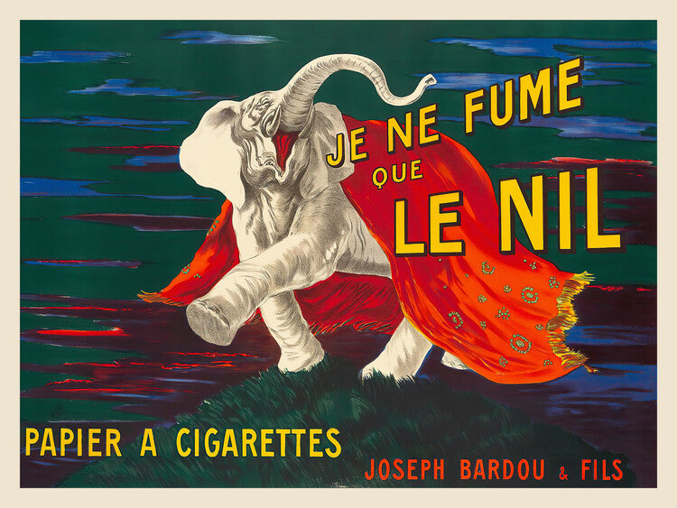 The Nile, Leonetto Cappiello Poster, Plakat, 40 × 30 cm