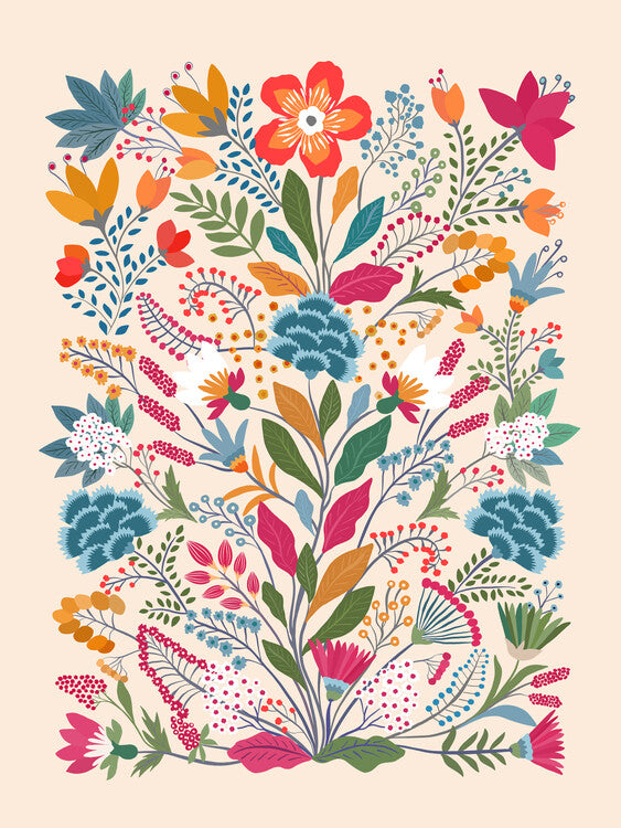 Leinwand Poster, Bilder My Mexican Garden II, 60 × 80 cm