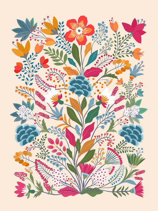 Leinwand Poster, Bilder My Mexican Garden II, 60 × 80 cm