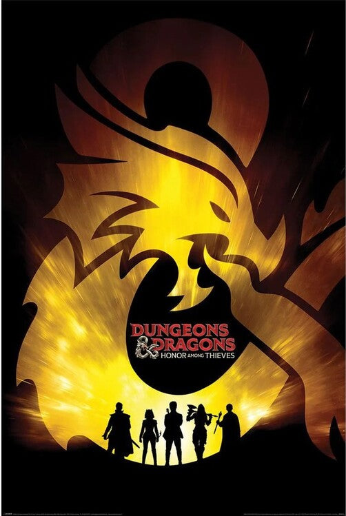 Dungeons & Dragons Movie - Ampersand Radiance Poster, Plakat, 61 × 91.5 cm
