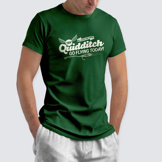 T-Shirt Harry Potter - Quidditch, M