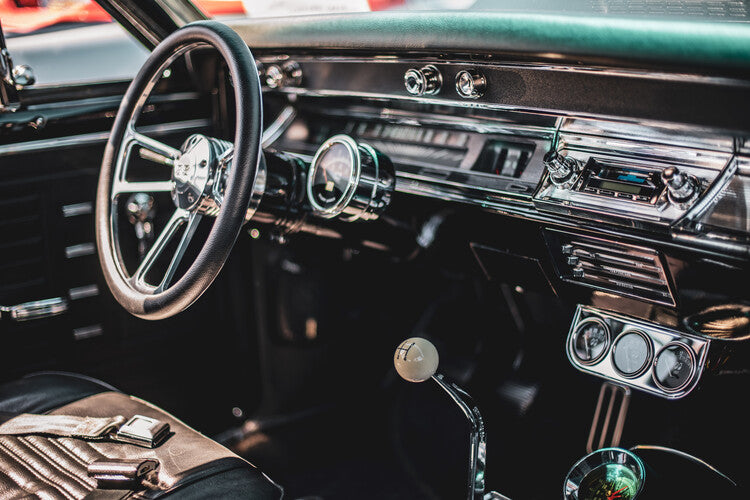 Leinwand Poster, Bilder Car Interior, Tim Mossholder, 90 × 60 cm