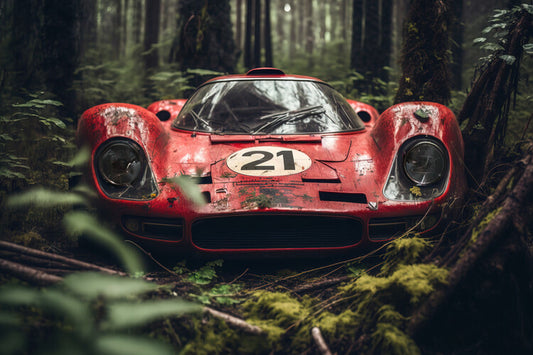 Leinwand Poster, Bilder ForestCar, Marcel Egger, 90 × 60 cm