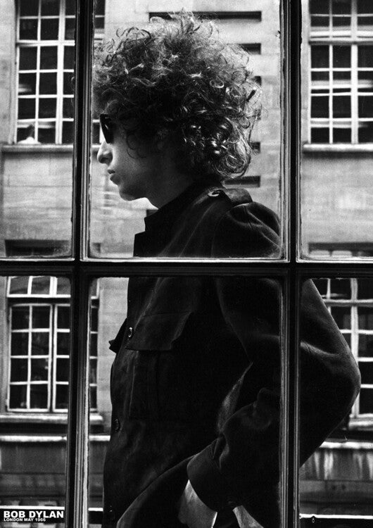 Bob Dylan - London 1966 Poster, Plakat, 59.4 × 84.1 cm
