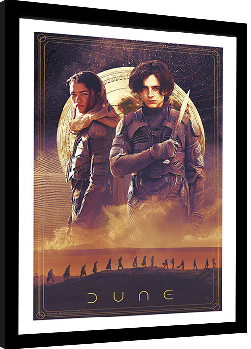 Dune - Part 1 Gerahmte Poster, Bilder, 34 × 44.2 cm