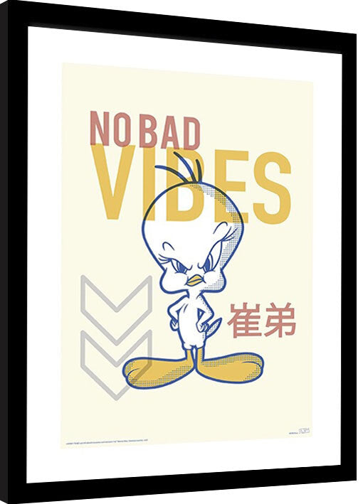 Looney Tunes - Tweety Vibec Gerahmte Poster, Bilder, 34 × 44.2 cm