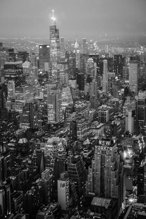 Leinwand Poster, Bilder NEW YORK THE EVENING, 60 × 90 cm
