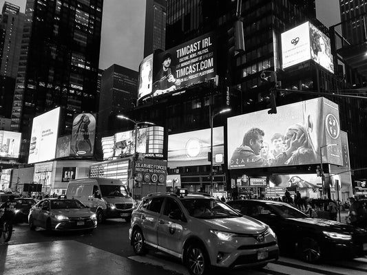 Leinwand Poster, Bilder NEW YORK THE STREET, 80 × 60 cm