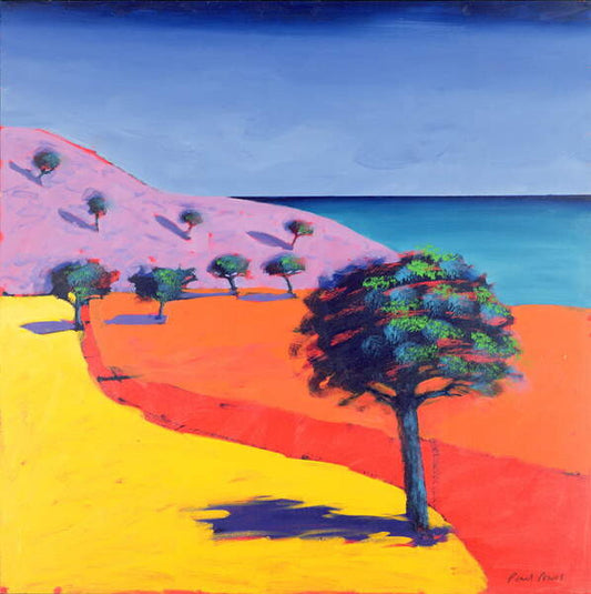 Leinwand Poster, Bilder Red Path, Paul Powis, 70 × 70 cm