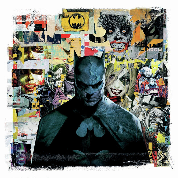 Batman Dark in mind Poster, Plakat, 40 × 40 cm
