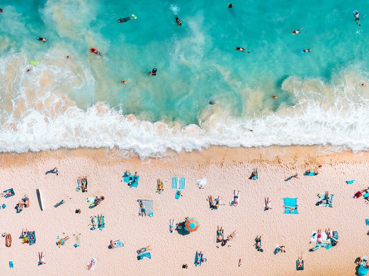 Leinwand Poster, Bilder Beach Mood 3, 80 × 60 cm