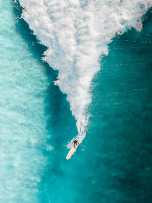 Leinwand Poster, Bilder Surf Down, 60 × 80 cm