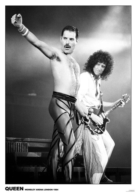 Queen - Wembley 1984 Poster, Plakat, 59.4 × 84.1 cm